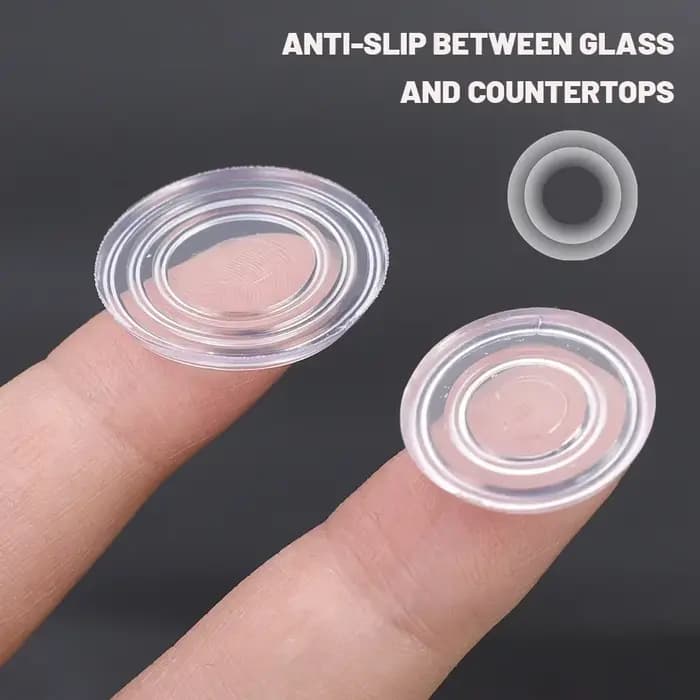 Pare-chocs de Table en verre Transparent, 50/10 pièces, coussinets antidérapants pour meubles, pare-