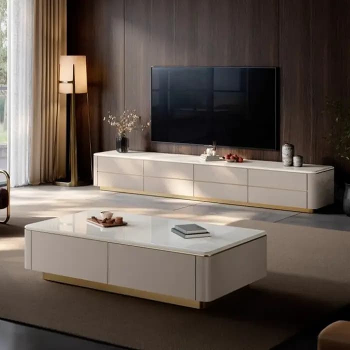 Meuble TV de salon et chambre en bois