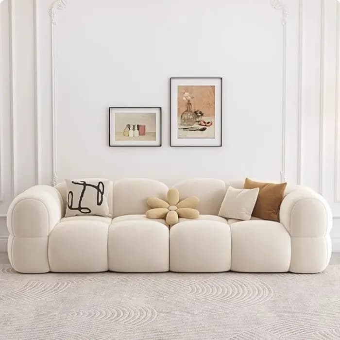 Coussin appartement salon canapés cinéma paresseux luxe élégant canapé relaxant classique Divani Da Soggiorno meubles de maison