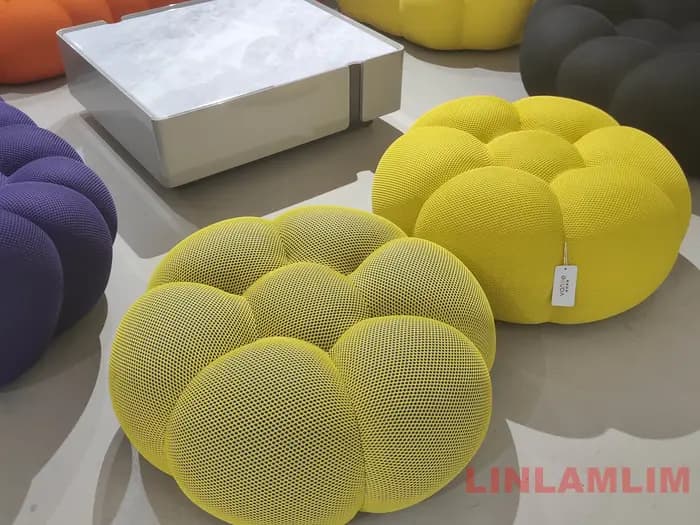 Canapé modulaire Linlamlim en tissu