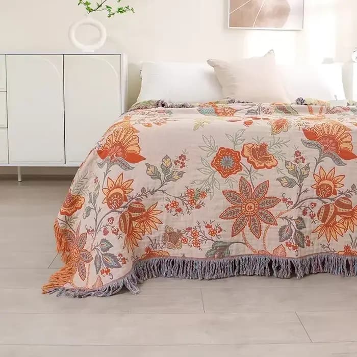 Nouveau Couverture bohème quatre saisons