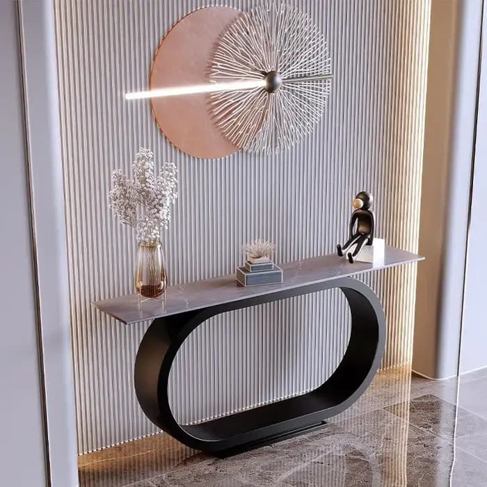 Table Console neutre italienne Simple et élégante