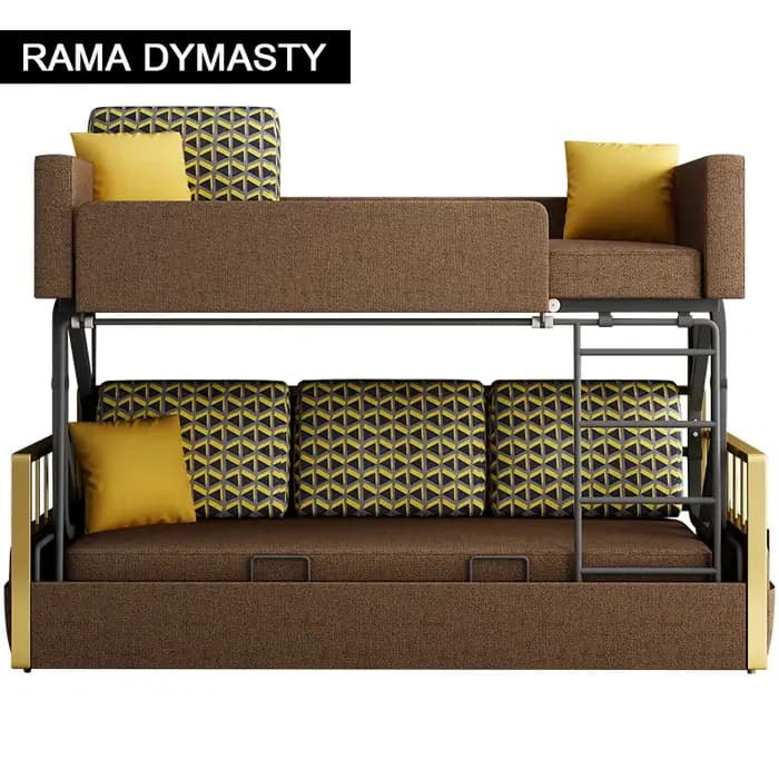 RAMA DYMASTY-Canapé-lit fonctionnel, lit superposé à la mode, meubles de salon