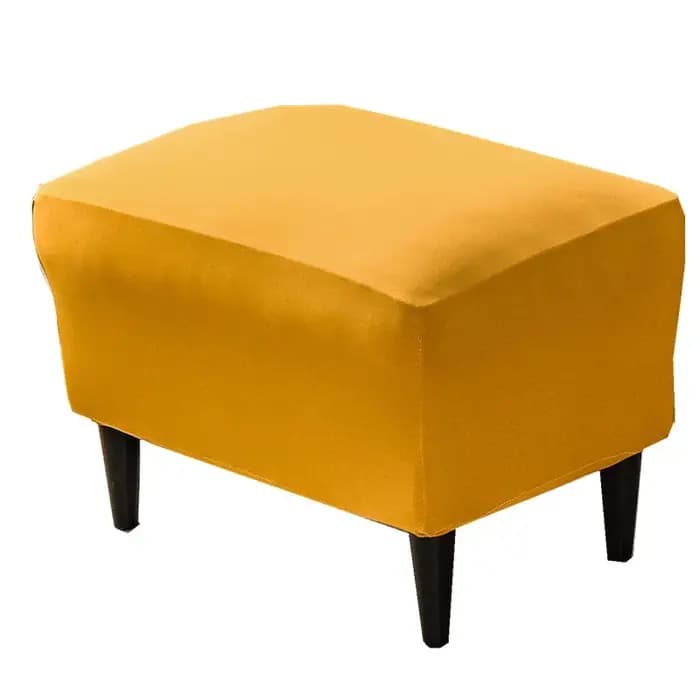 1 pièce Housse de canapé carrée extensible amovible couleur unie pour fauteuil de bain, canapé simpl