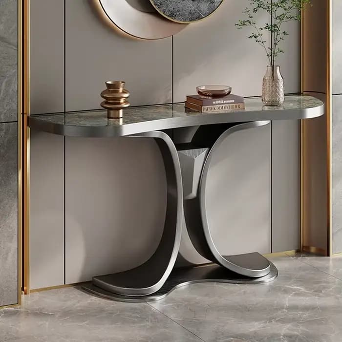 Table de salon verticale élégante