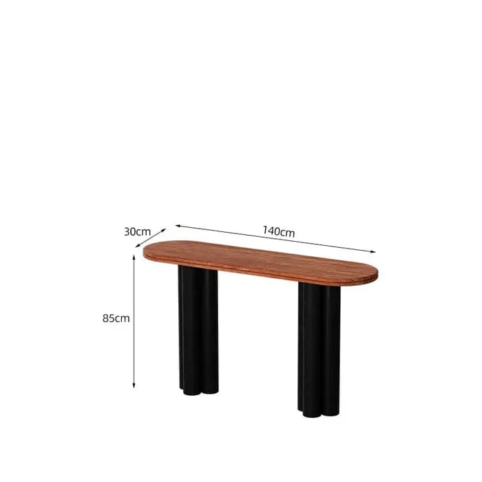 Table console Style Glamour, qualité supérieure, petite et élégante, style crème, table d'entrée, lu