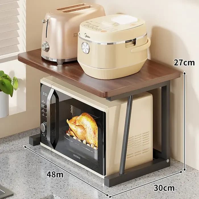 Étagère de rangement pour four à micro-ondes