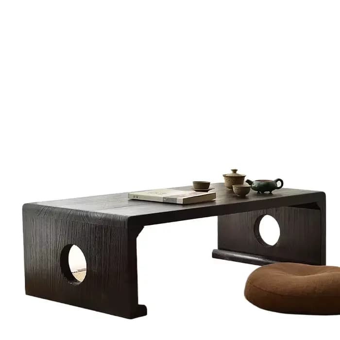 Table à thé en bois massif