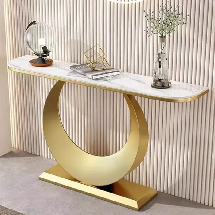 Table console de Style Glam italien minimaliste gain de place