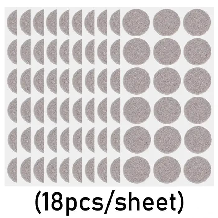 Coussinets de pieds de chaise en feutre, protection de sol pour pieds de Table de meubles, tapis de protection anti-rayures auto-adhésif antidérapant pour meubles