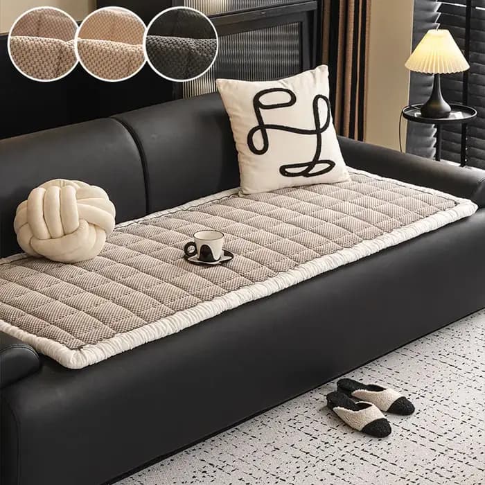 1PC-Matelas de canapé beige minimaliste