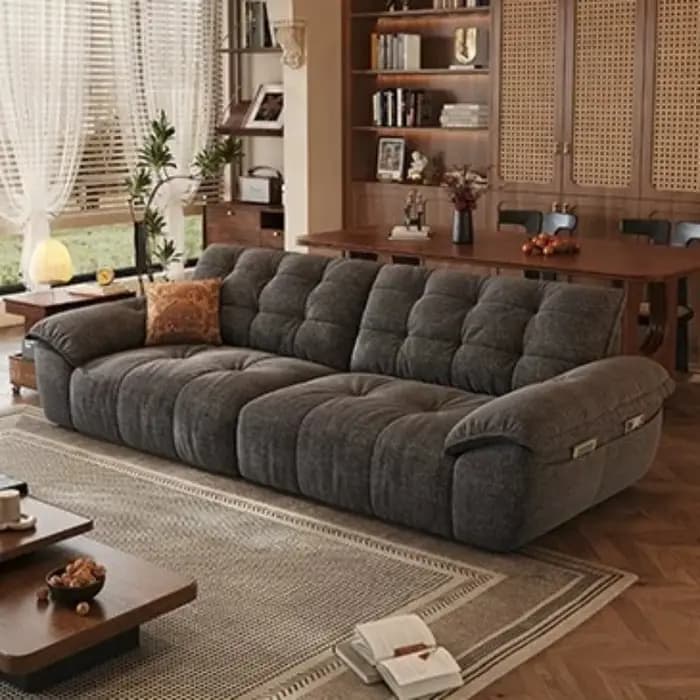 Canapé-lit modulable avec accoudoirs de lecture, idéal pour hôtels et salons, canapé-lit surdimensionné, confortable et douillet, fauteuils de salon, mobilier de salon.