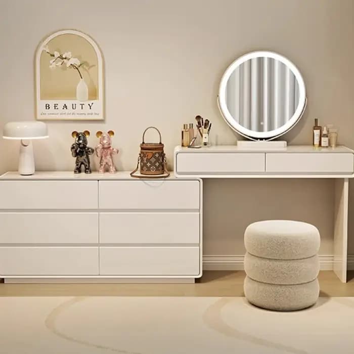 Filles Design coiffeuse conteneurs tiroirs maquillage Simple bureau