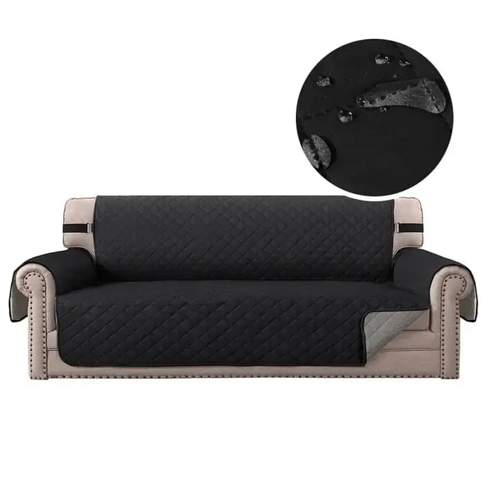 Housse de canapé imperméable pour salon, coussin de canapé antidérapant, matelassé, lavable et régla