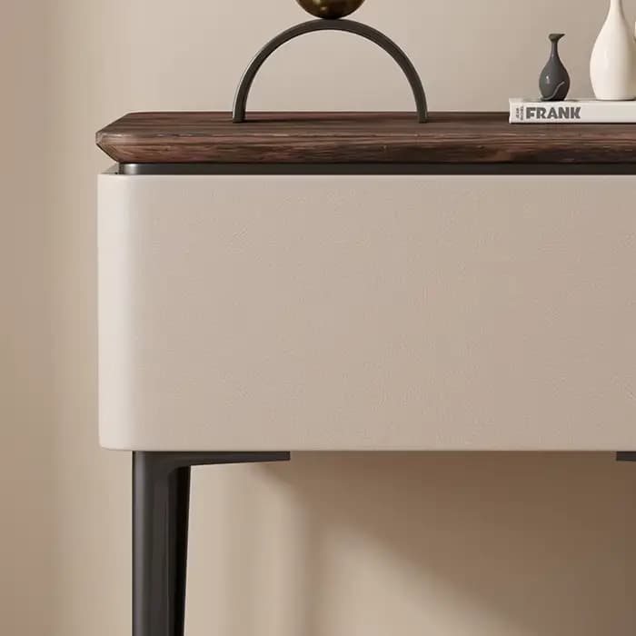 Table De chevet peu encombrante Style italien Table De chevet De luxe moderne rangement avec tiroirs