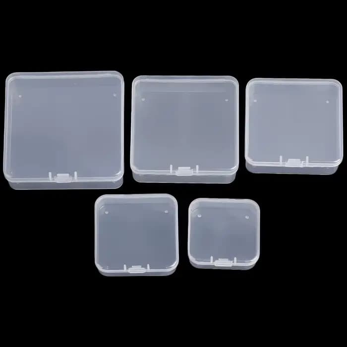 Boîte de rangement transparente pour petits objets