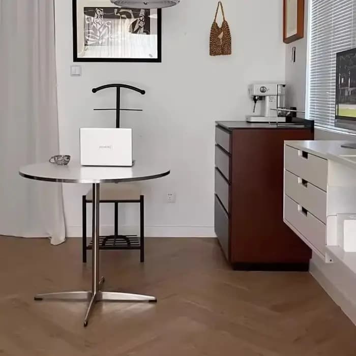 Table de salle à manger ronde pour restaurant