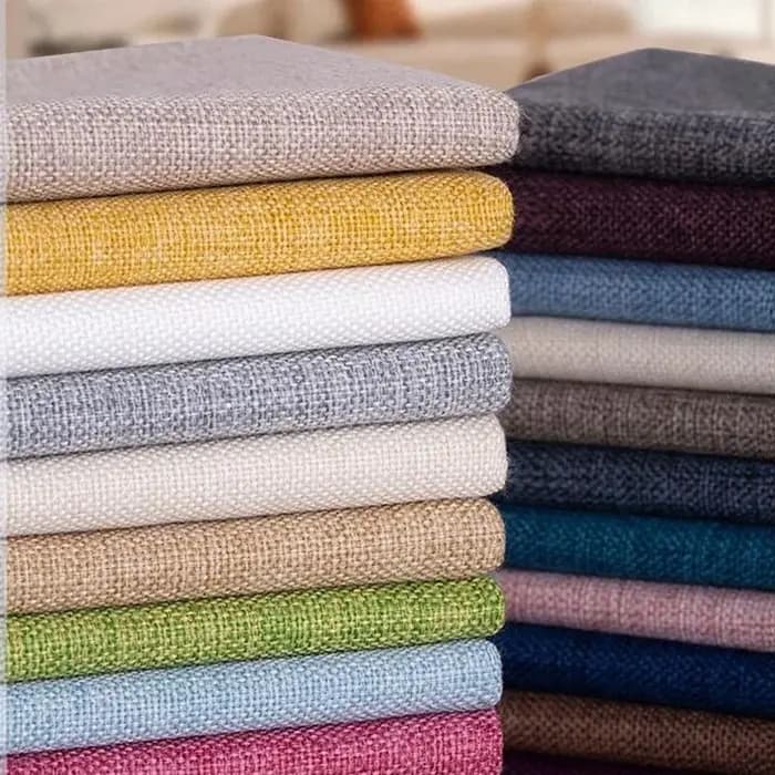 Tissu de canapé en coton et lin