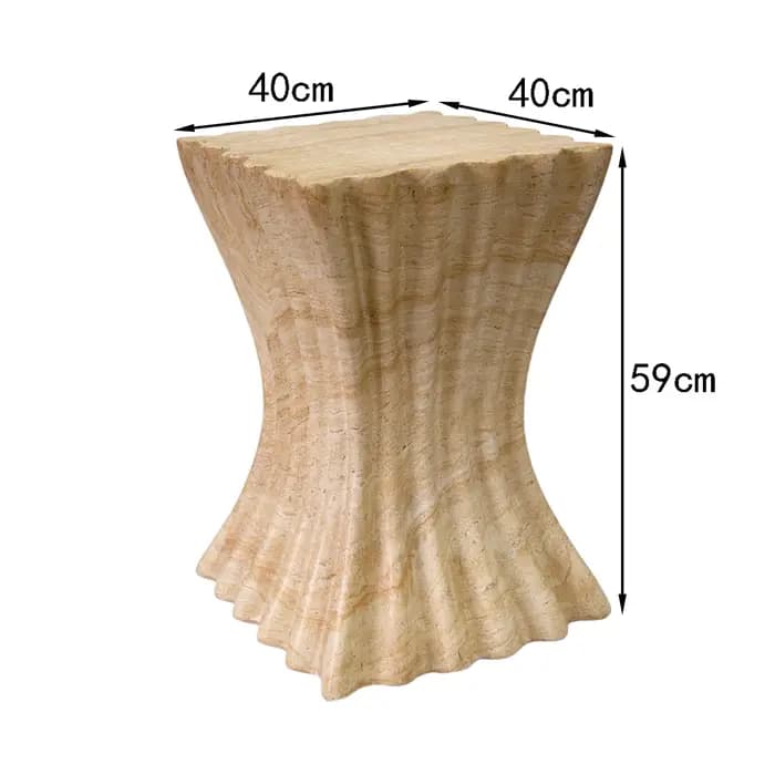 Petite Table basse moderne gain de place Wabi Sabi minimaliste Kawaii