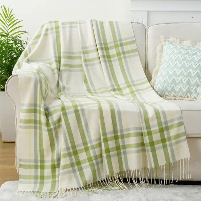 Plaid Battilo pour lit et canapé