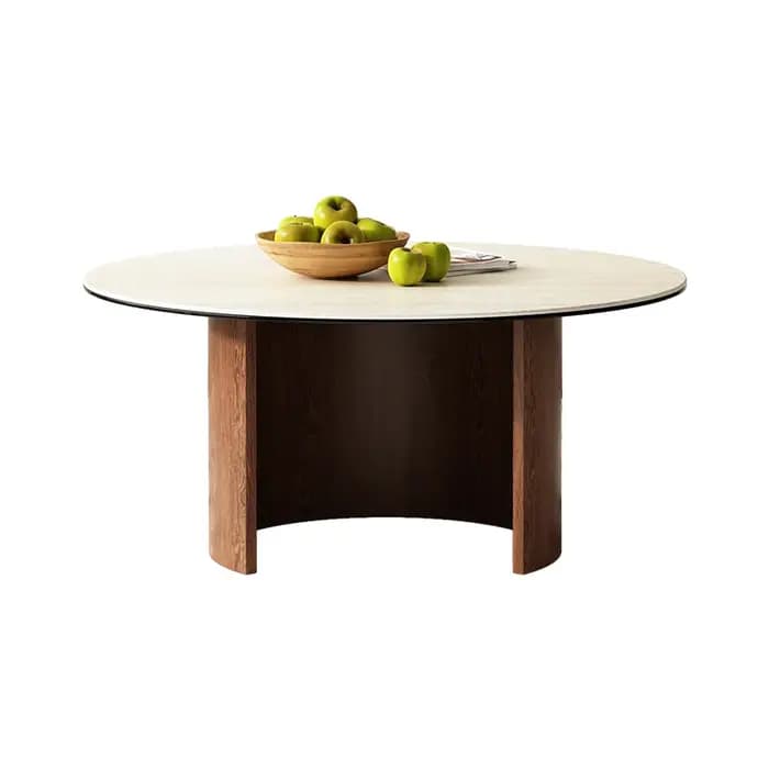 Wabi Sabi Table basse Simple ronde Kawaii Style nordique Table basse à la mode Salon Table De Salon