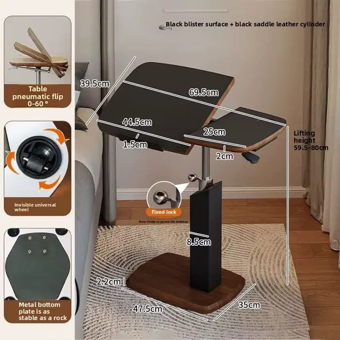 Table relevable pour salon
