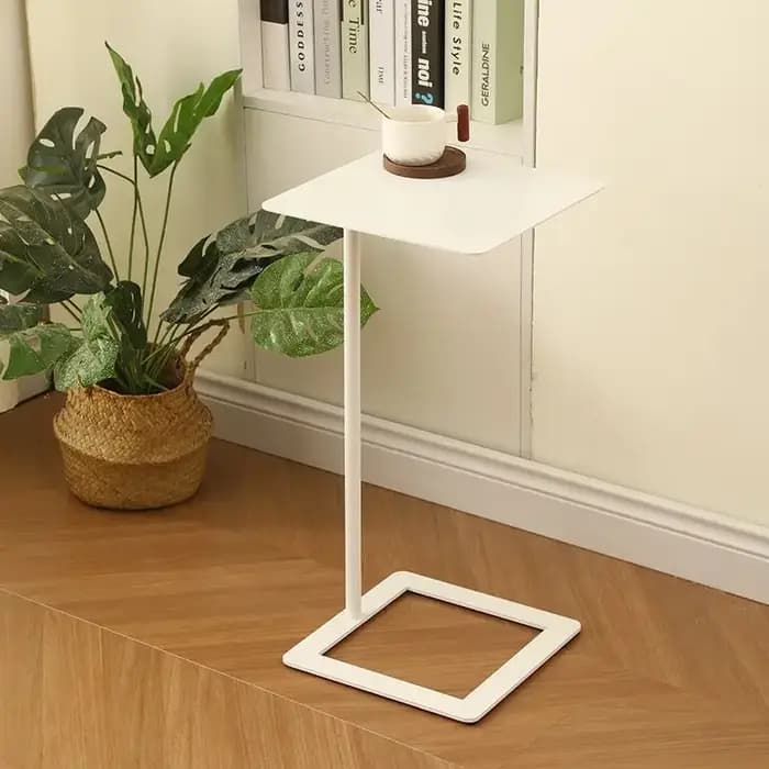 Table d'appoint minimaliste pour salon, petit canapé, chevet Portable, compacte, pour chambre à couc
