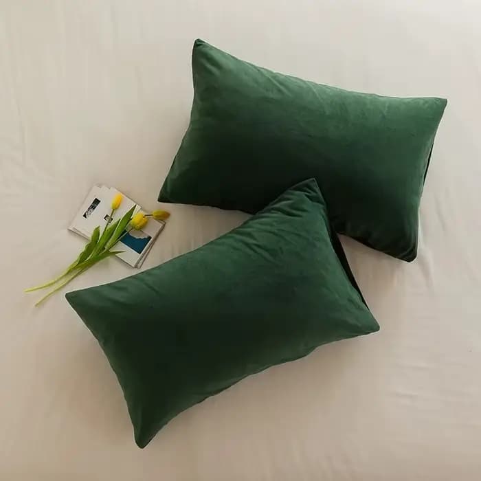 Housses de coussin en velours doux