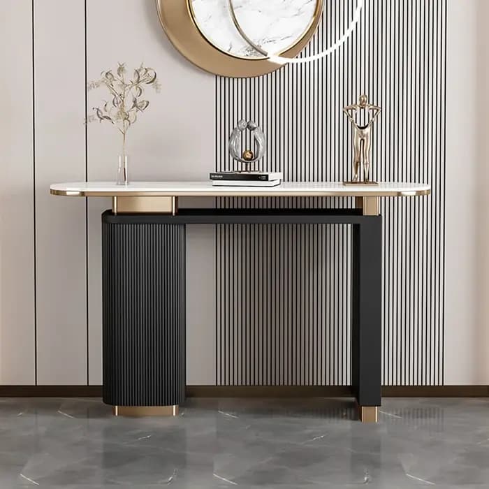 Table console de rangement de luxe