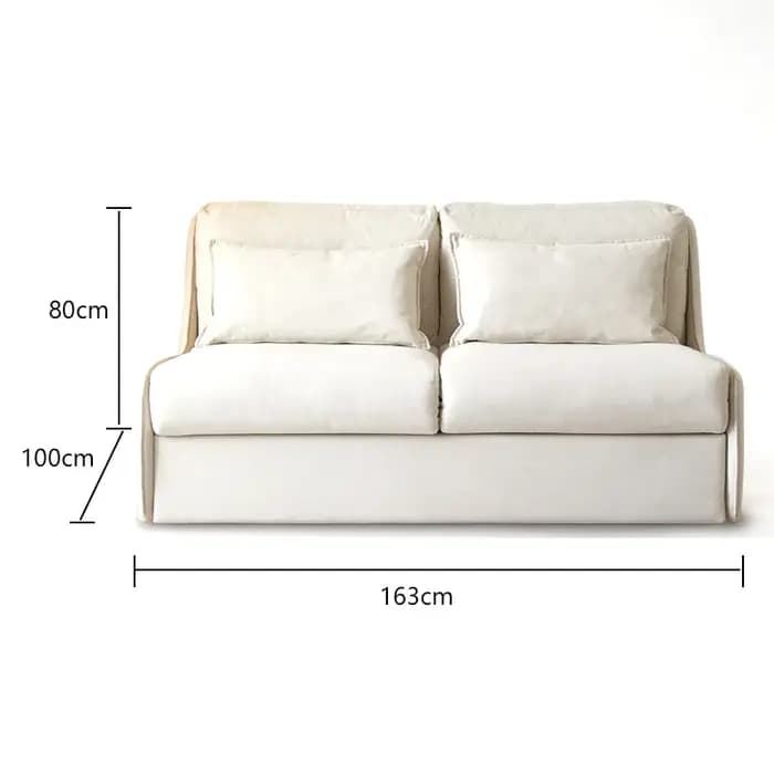 Le canapé-lit moderne avec couleur de matelas peut être personnalisé
