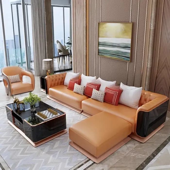 Canapé minimaliste de luxe de Style ascenseur