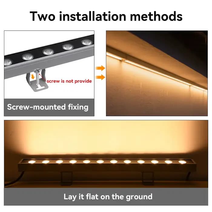 Lumière de rondelle murale AC220V IP65