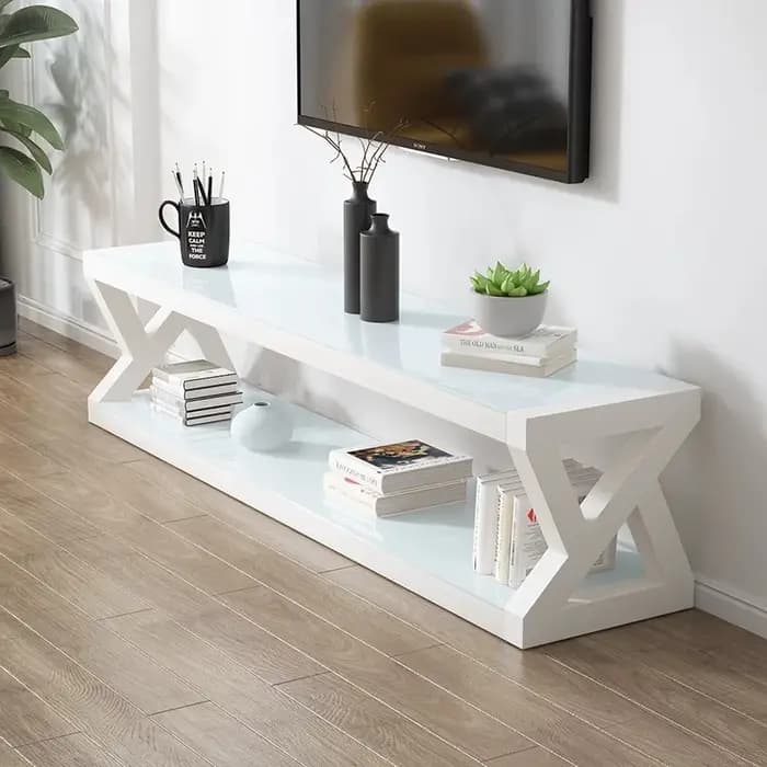 Meubles TV d'angle noirs à prix abordable avec rangement mobile, tables d'appoint et meubles de salon