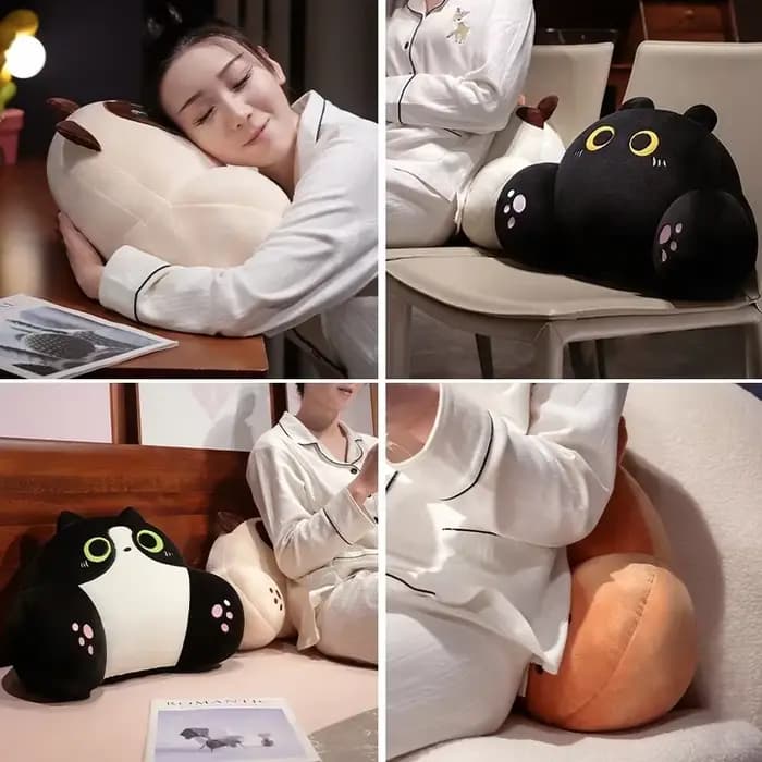 Coussin de dossier confortable Style chat