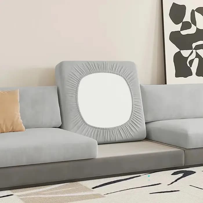 Housse de coussin de siège de canapé en velours Super doux