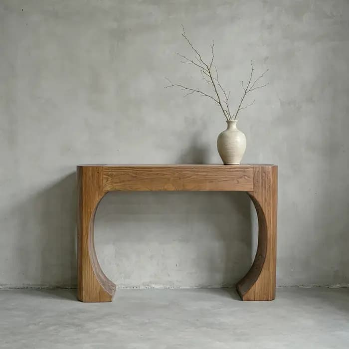 Table console de rangement moderne