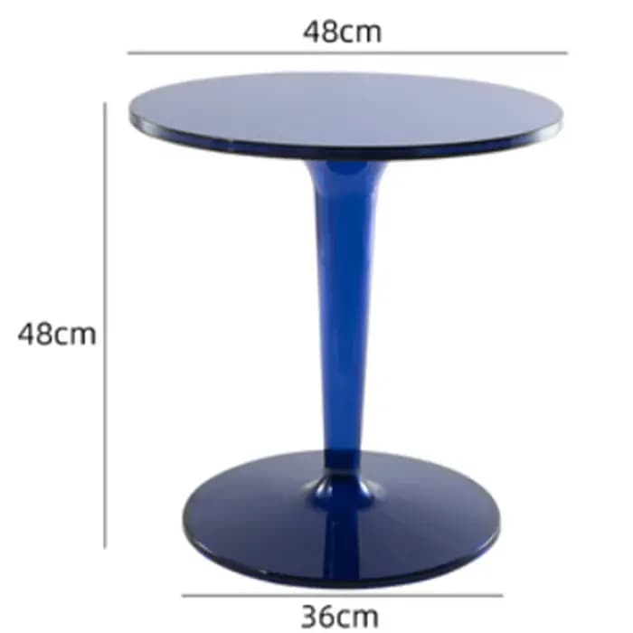 Tables basses nordiques Table ronde minimaliste moderne salon