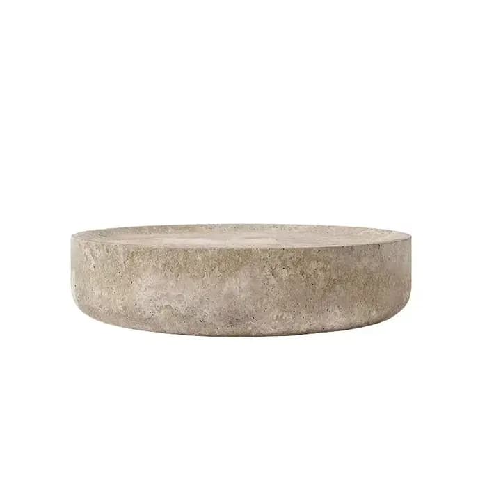 Table d'appoint ronde moderne claire japonaise industrielle Simple mignon gain de place Table basse