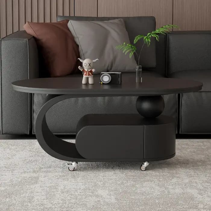 Table basse De beauté à la mode Tables basses nordiques modernes peu encombrantes meubles De maison européens portables Mesa De Centro Sala