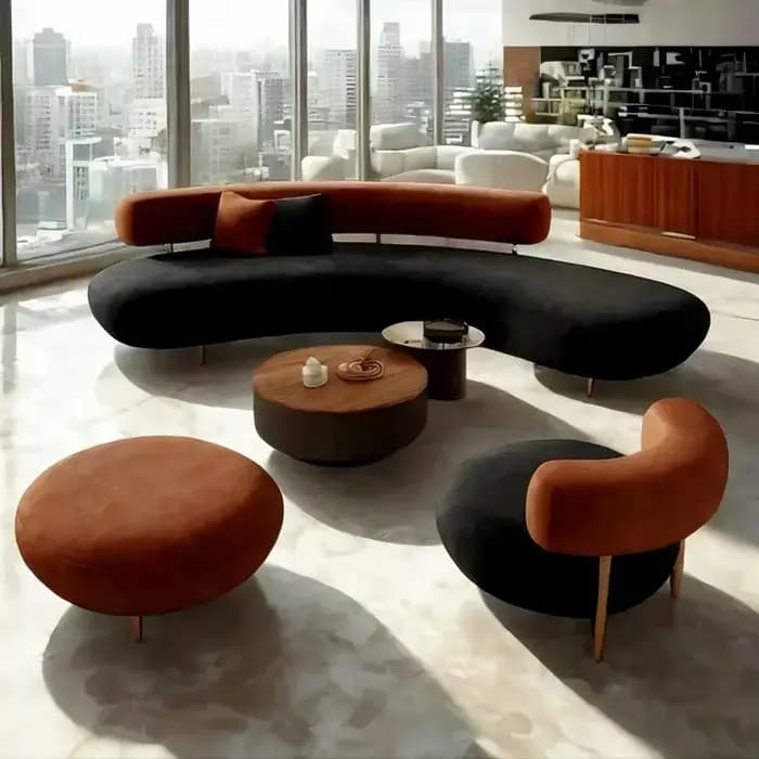 Pouf, Fauteuil