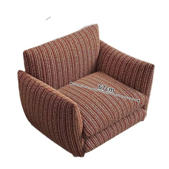 Fauteuil simple Joylive de style français pour salon