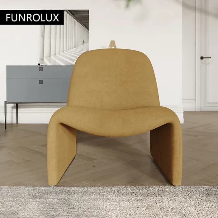 Chaise de loisirs simple pour salon, petit canapé, hôtel, club, chaise d'étude