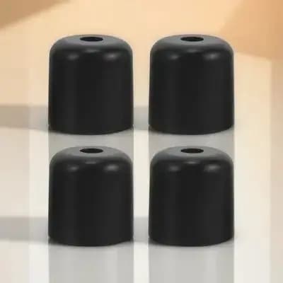 4 pièces Pieds de meuble en plastique à visser