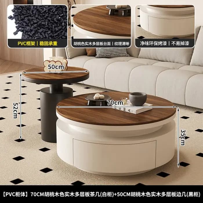 Petites tables basses rondes