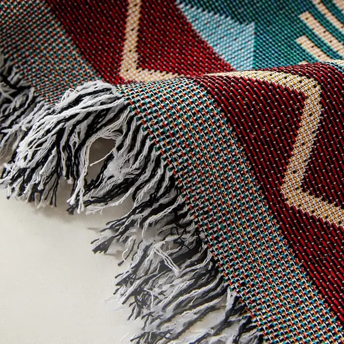Housse de canapé en coton et lin style Boho