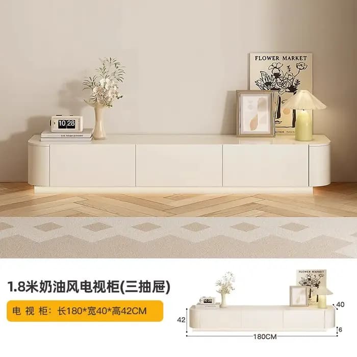 Meuble TV élégant et luxueux