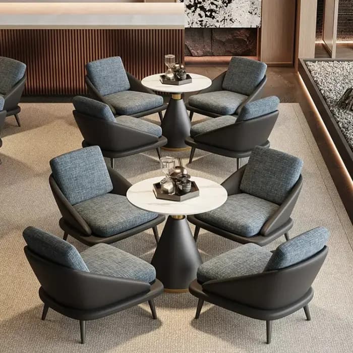 Chaise de salon de luxe en bois