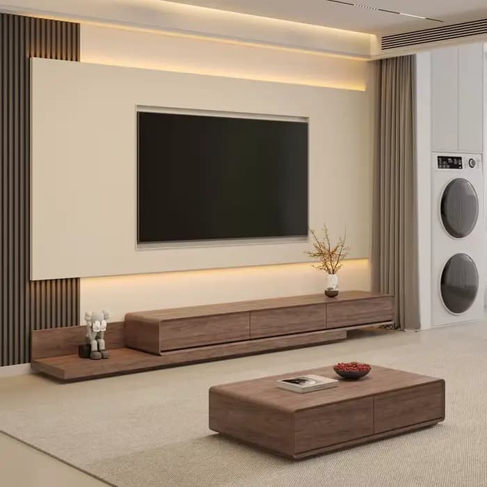 Meuble TV de Luxe avec Tiroirs