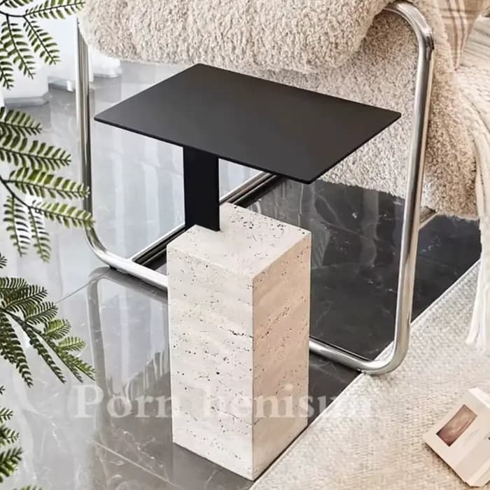 Table basse en marbre italienne