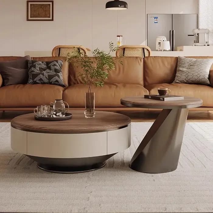 Table basse moderne De luxe élégante beauté nordique Tables basses à la mode délicatesse Unique Mesa De Centro Sala meubles De salon
